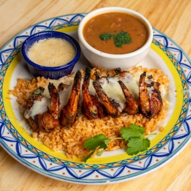 Acapulco Shrimp Plate.