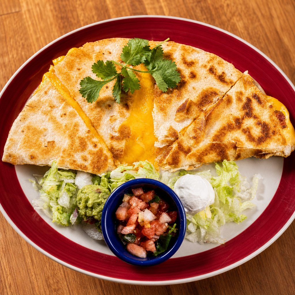 Quesadillas.