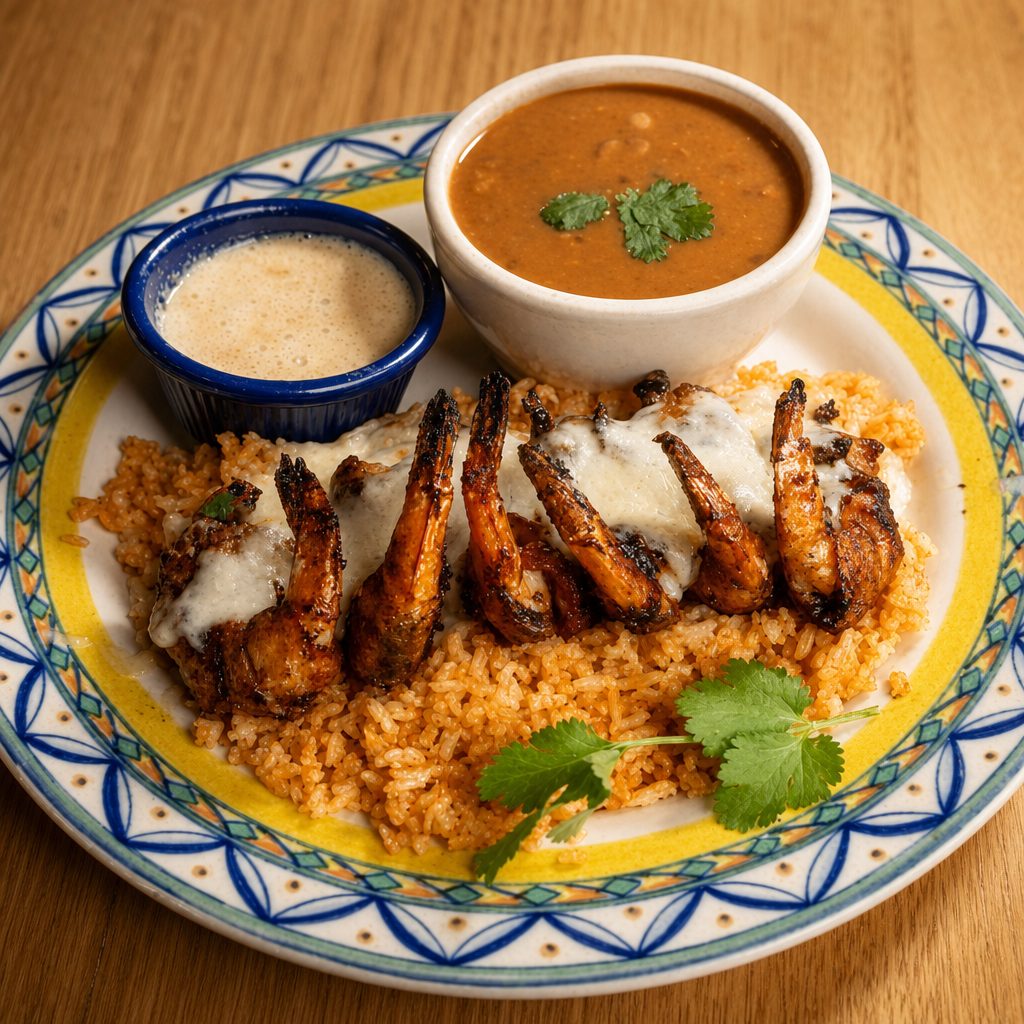 Acapulco Shrimp Plate.