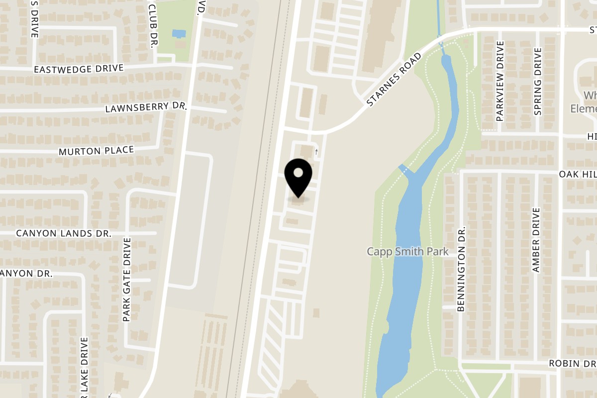 Map showing the location of Fresco's Cocina Mexicana on 7432 Denton Hwy in Watauga